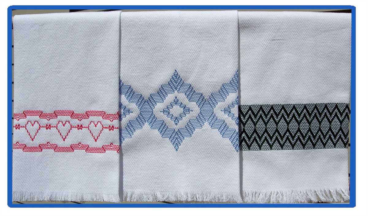 Knit hand towels patterns free