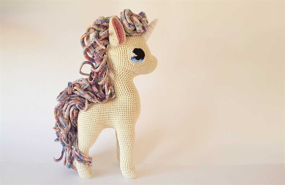 Knit horse pattern