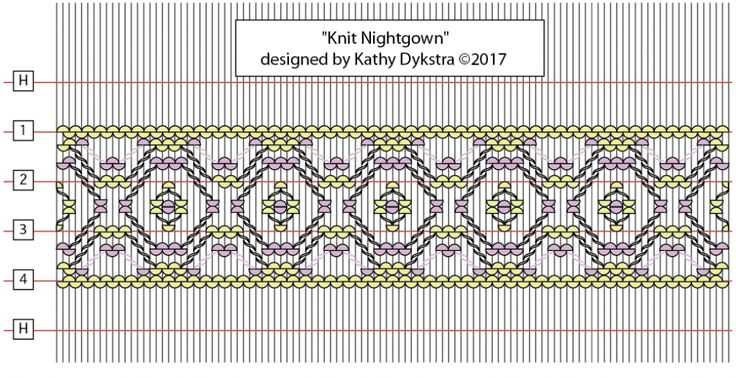 Knit nightgown pattern