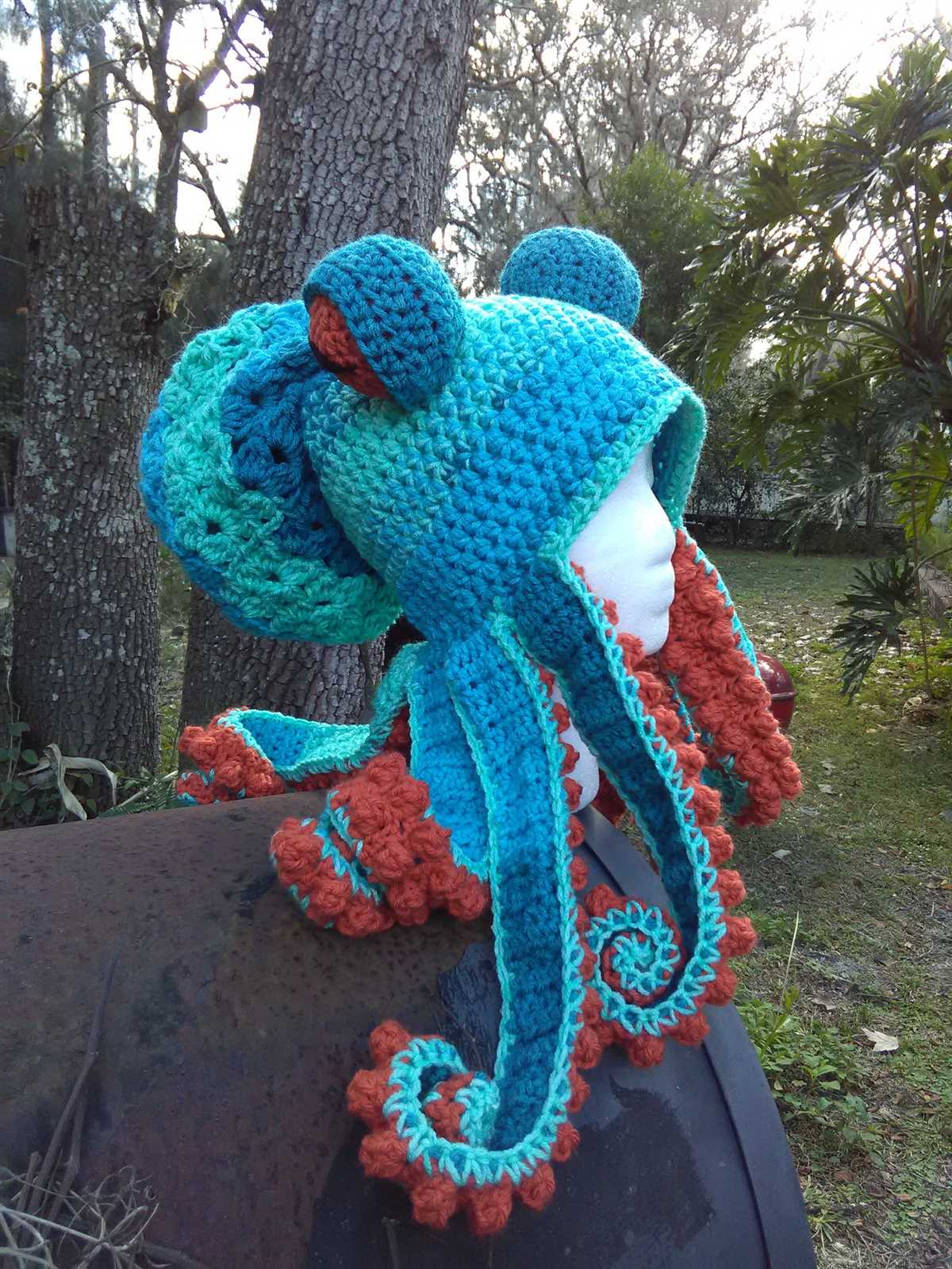 Knit octopus hat pattern