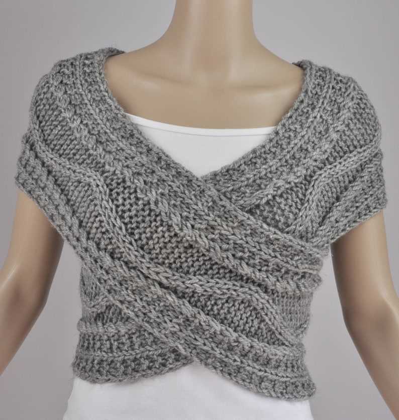 Knit pattern for neck warmer