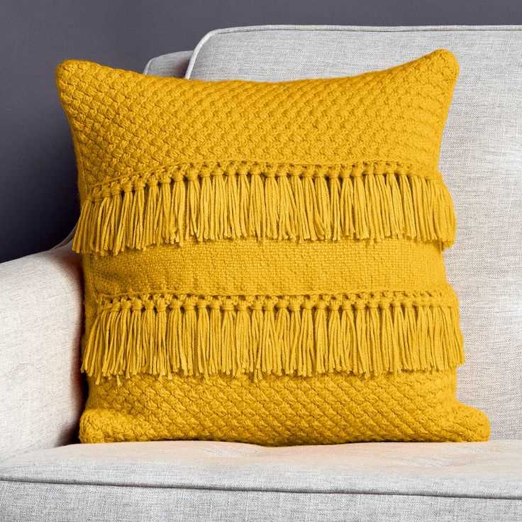 Knit pillow pattern