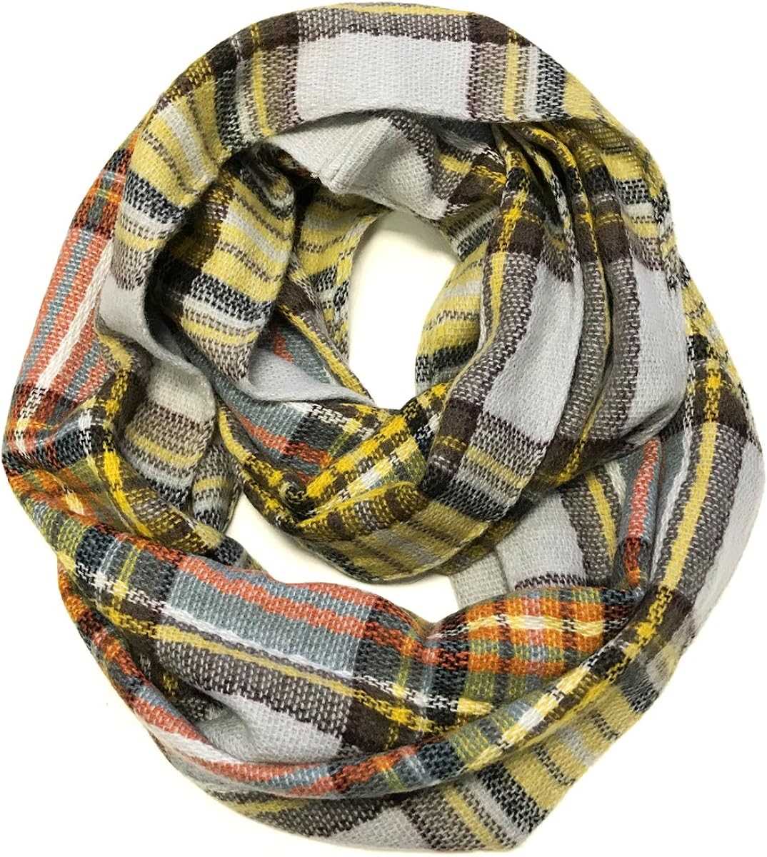 Knit plaid scarf free pattern