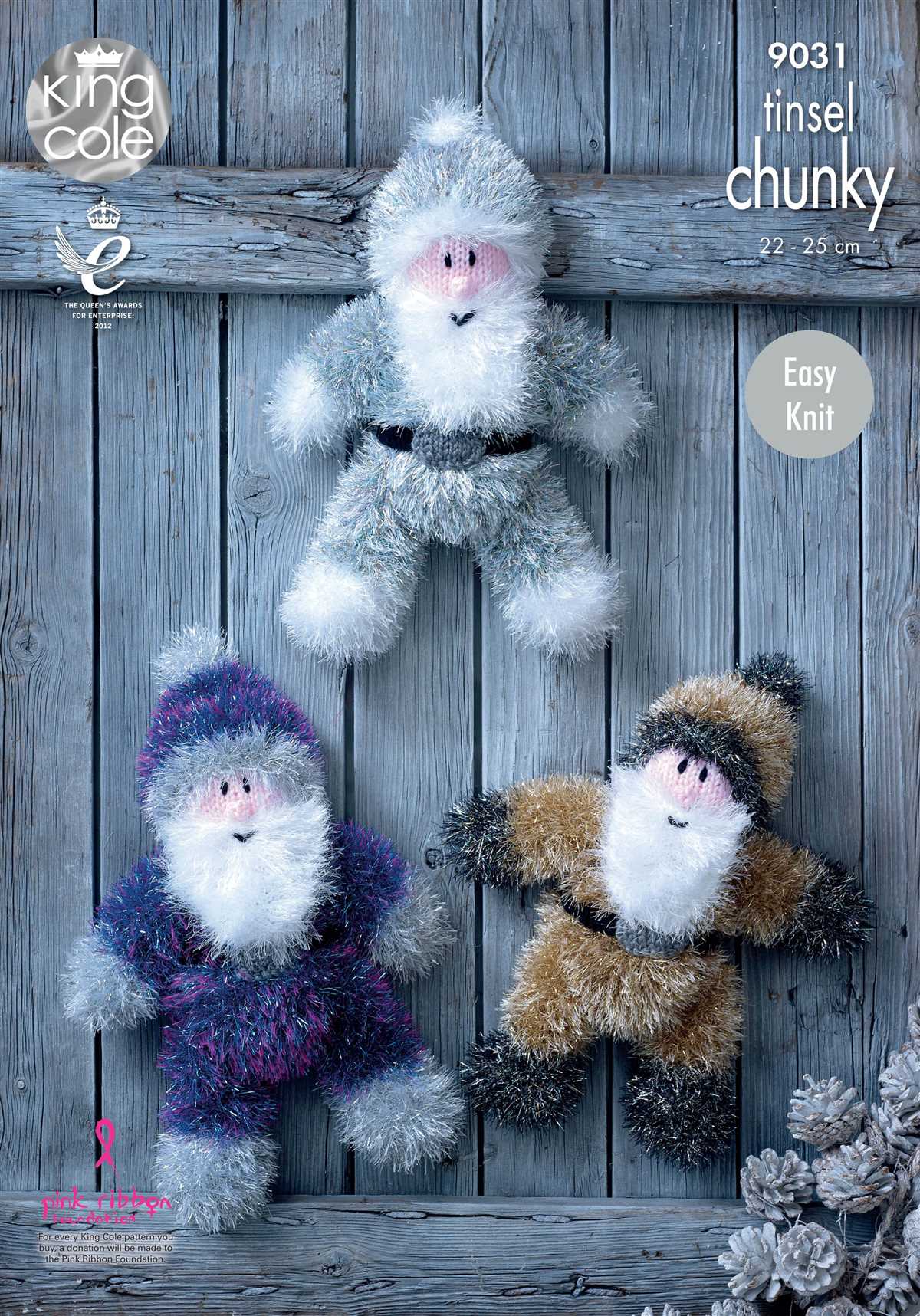 Knit santa pattern