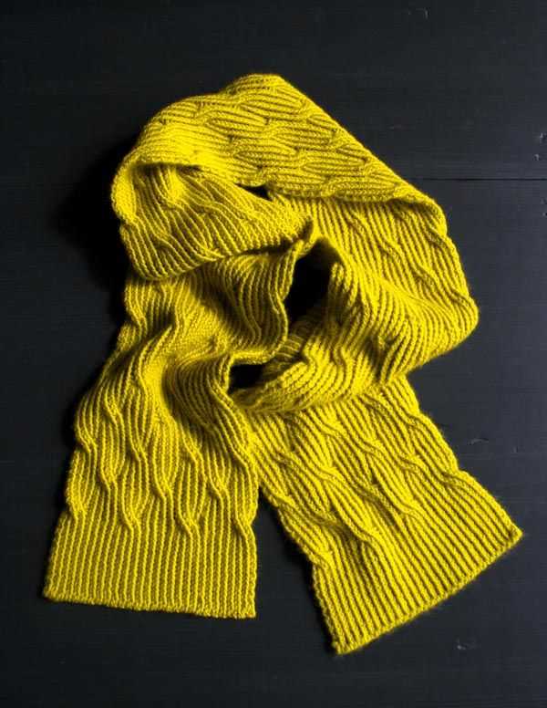 Knit scarf pattern size 7 needles