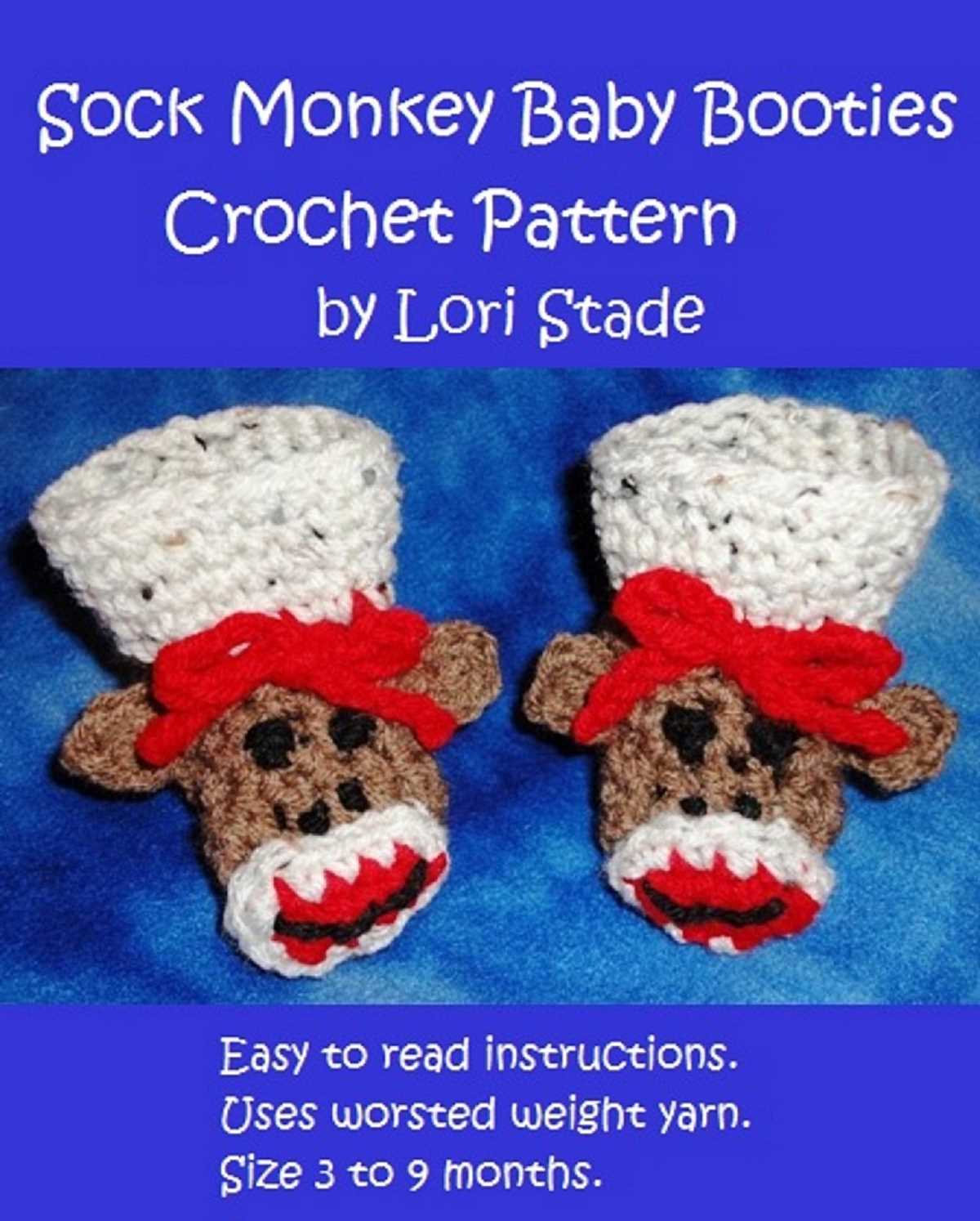 Knit sock monkey pattern