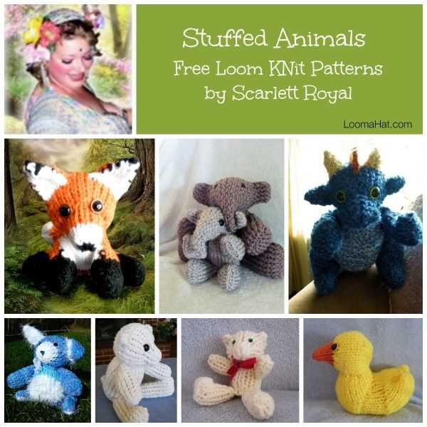 Knit stuffed animal patterns