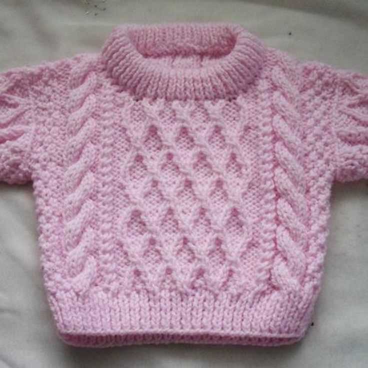 Knit toddler sweater pattern