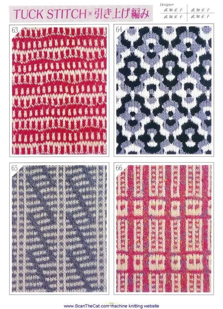 Knitmaster knitting machine patterns