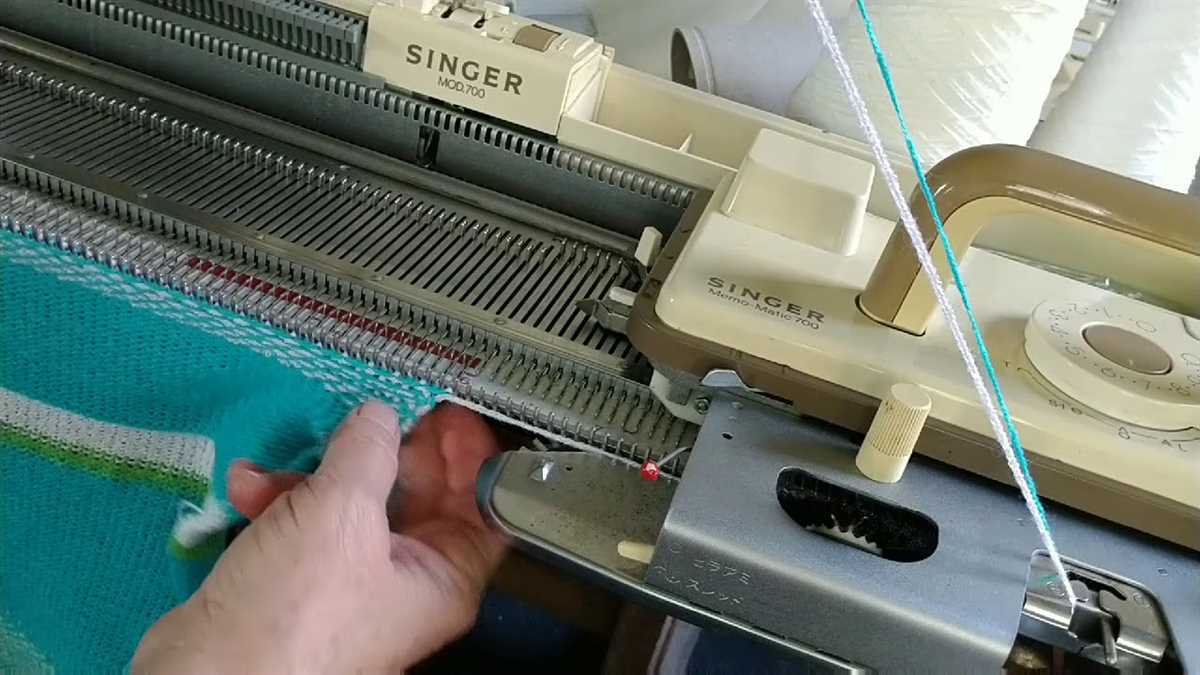 Knitmaster knitting machine patterns
