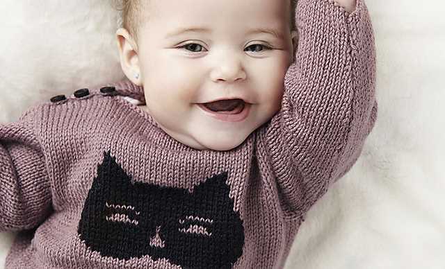 Knitted baby sweater free patterns