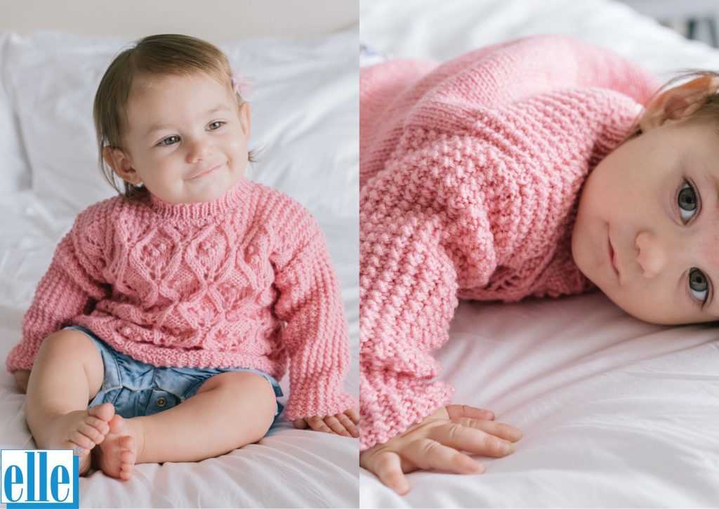 Knitted baby sweater free patterns
