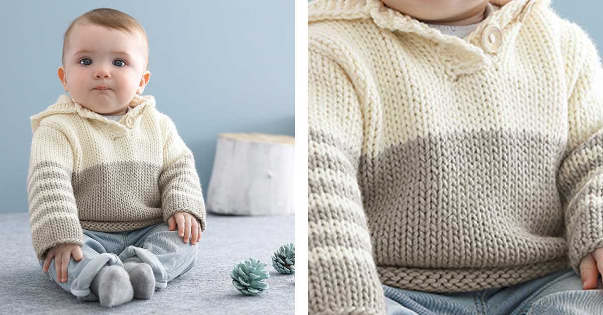 Knitted baby sweater free patterns