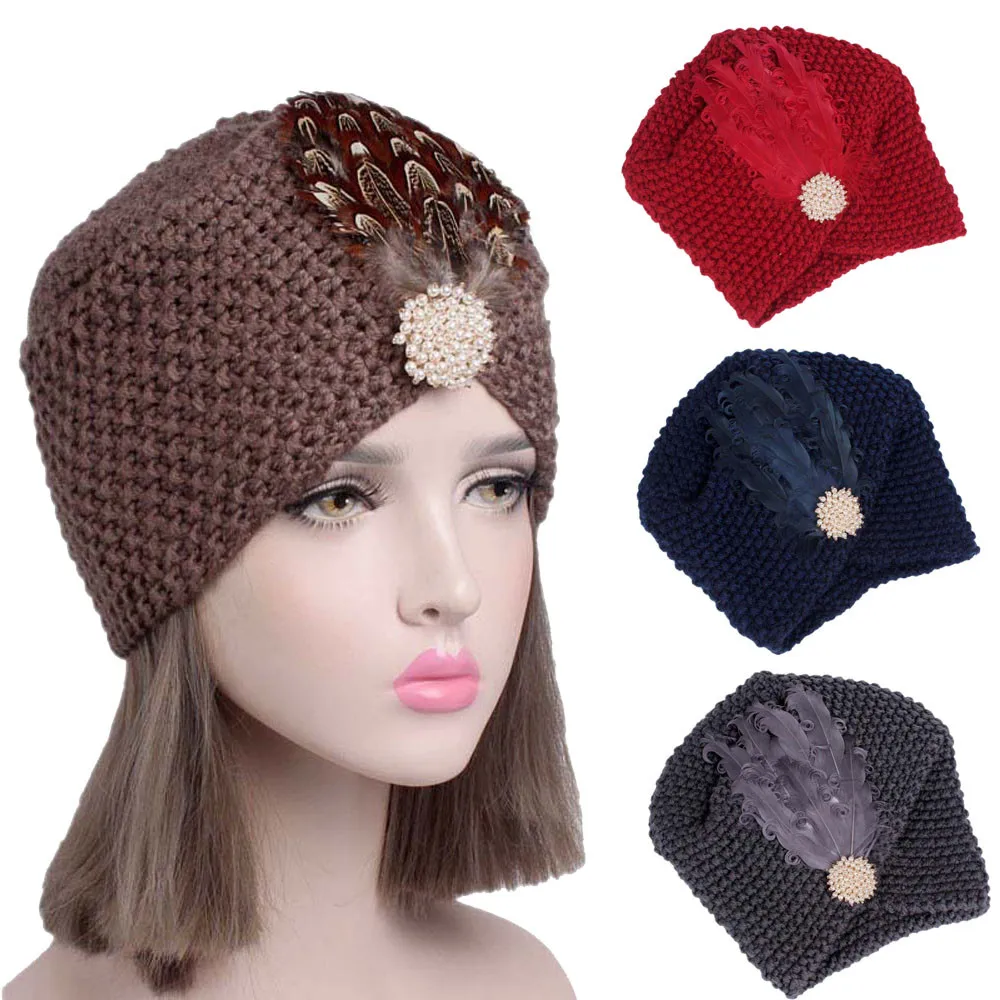 Knitted cancer cap pattern