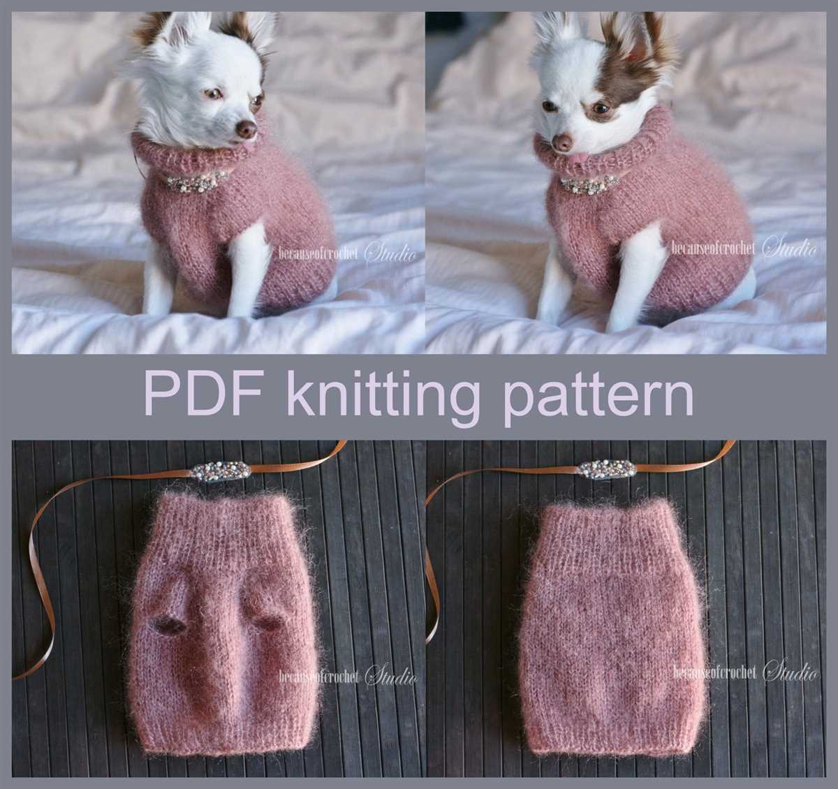 Knitted chihuahua sweater patterns