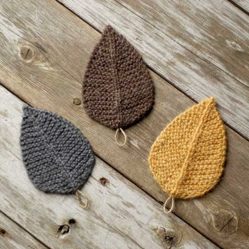 Knitted coaster patterns