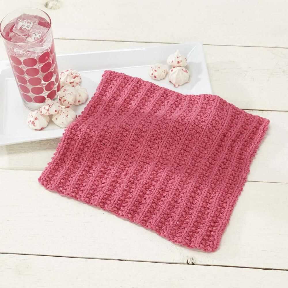 Knitted dishcloth pattern easy