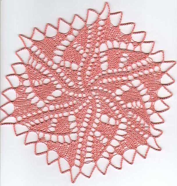 Knitted doily patterns