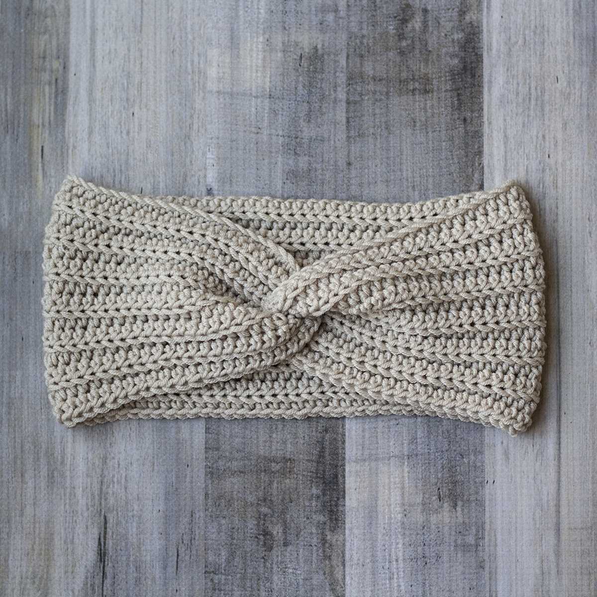 Knitted ear warmer pattern free