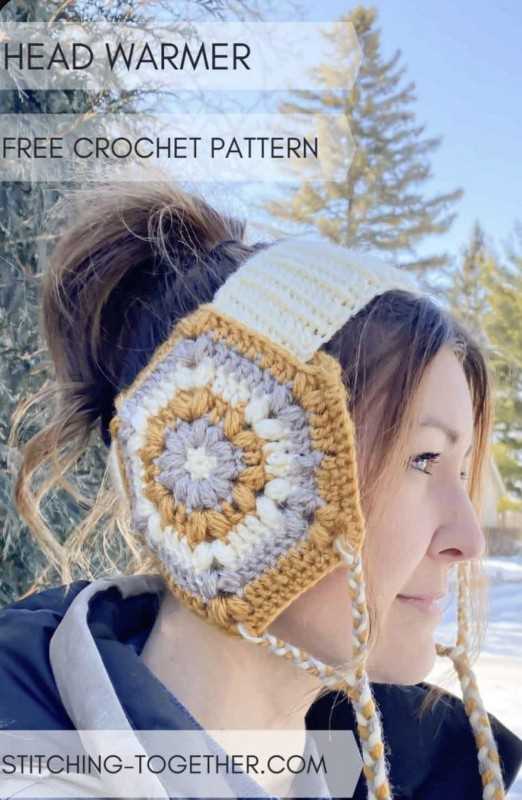 Knitted ear warmer pattern free