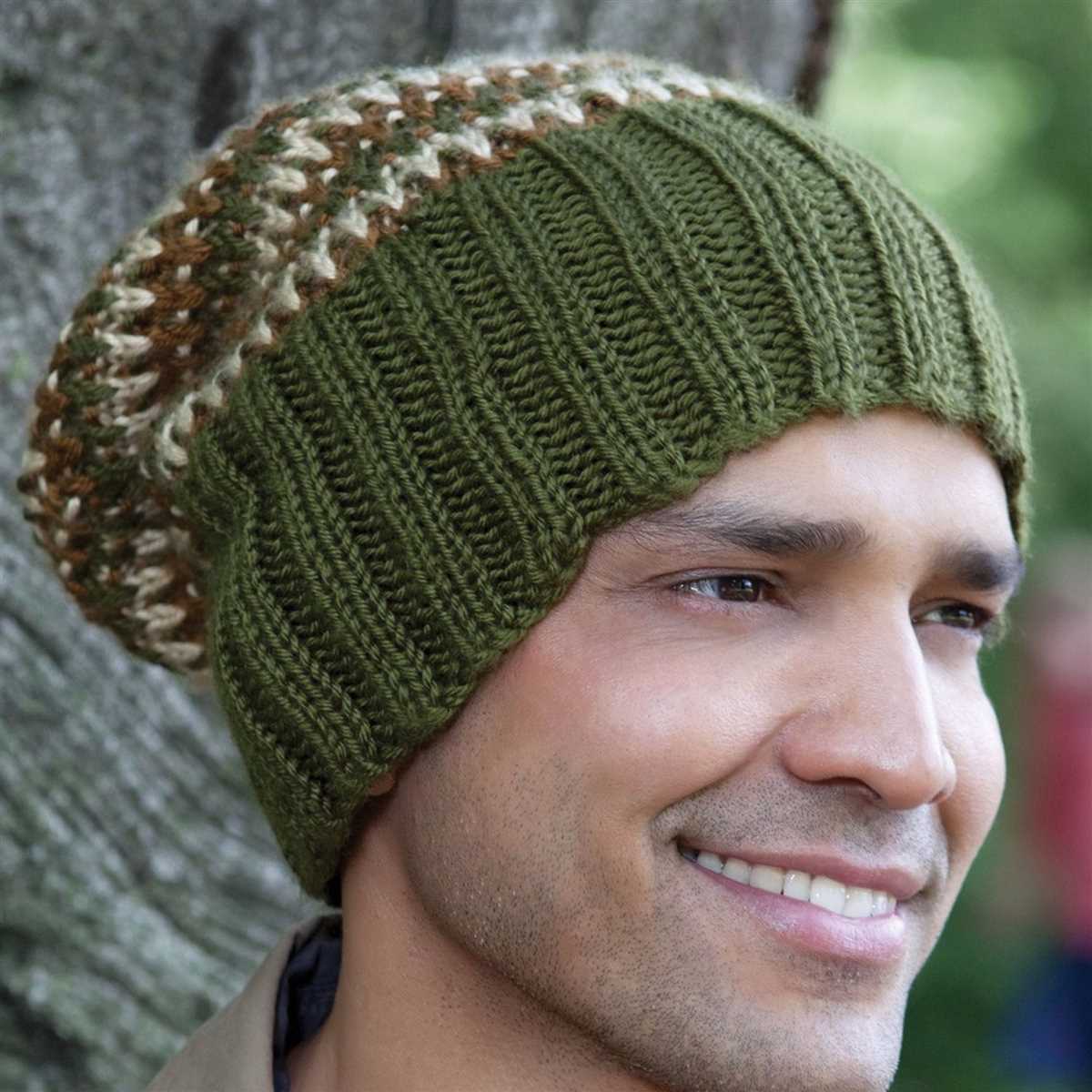 Knitted hat patterns for men