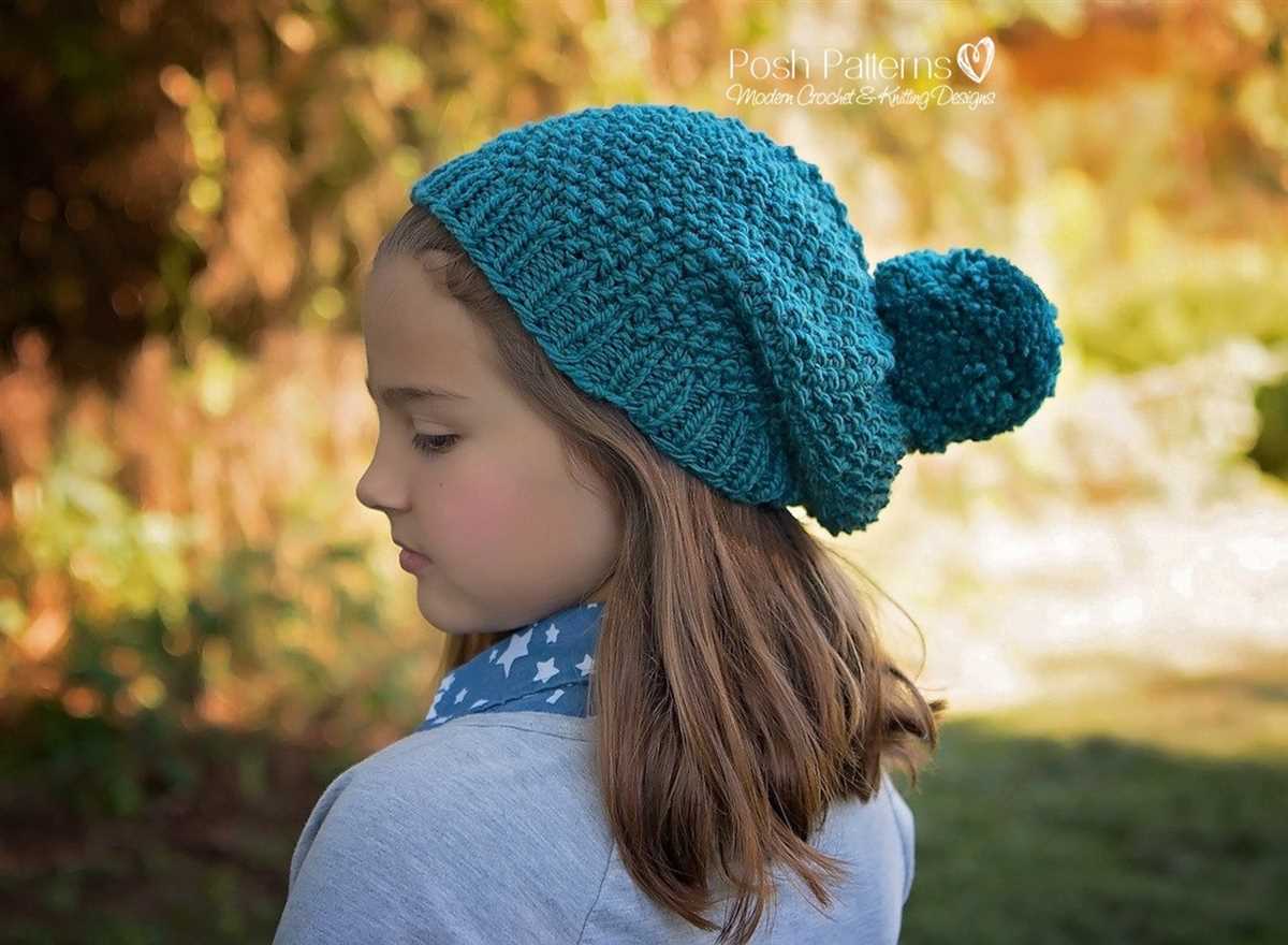Knitted hat patterns for teens