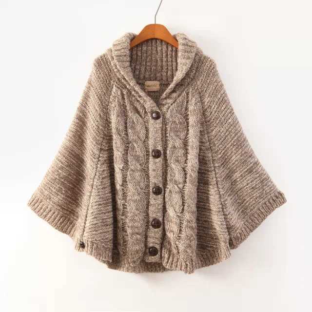 Knitted hooded cardigan pattern
