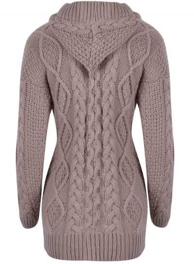 Create your own knitted hooded cardigan with this easy pattern Knitted hooded cardigan pattern