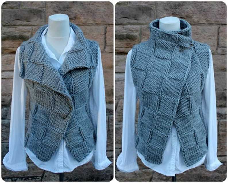 Knitted jacket pattern womens