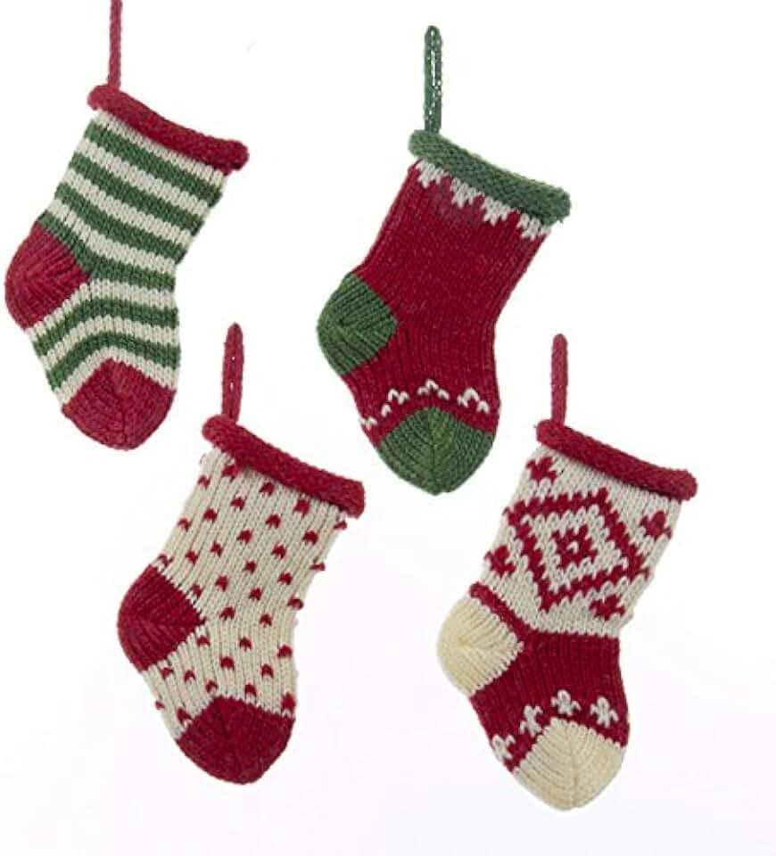 Knitted mini stocking pattern