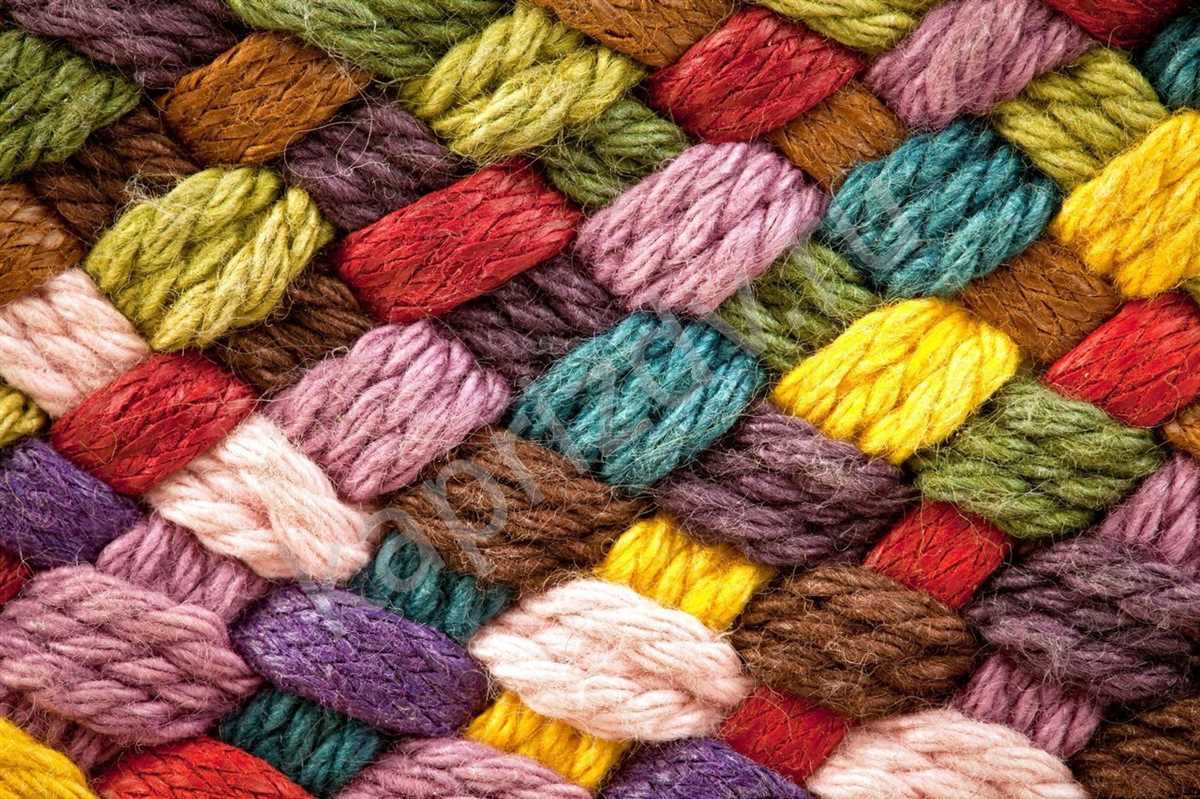 Knitted mobile pattern