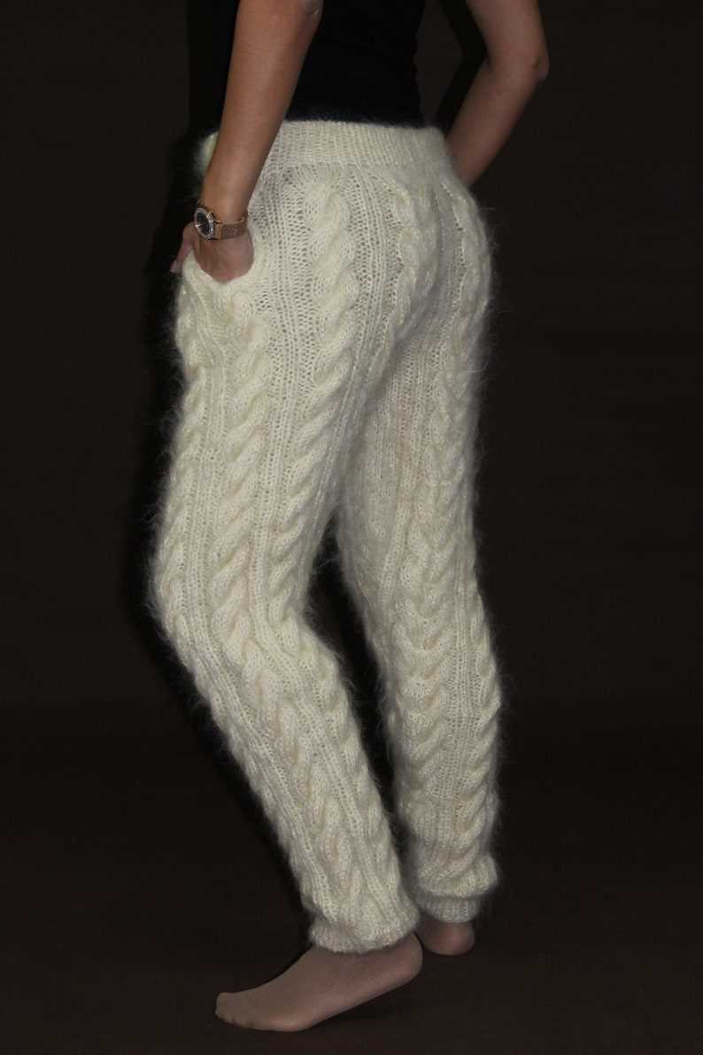 Knitted pants pattern for adults