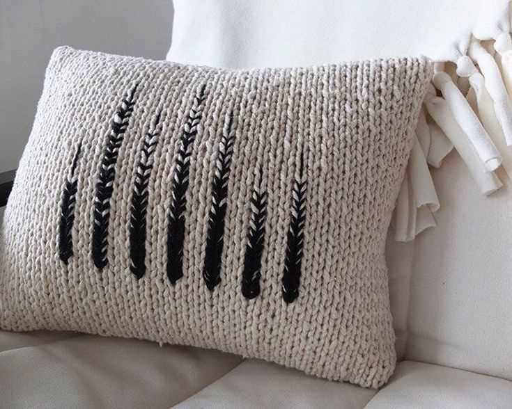 Knitted pillow patterns