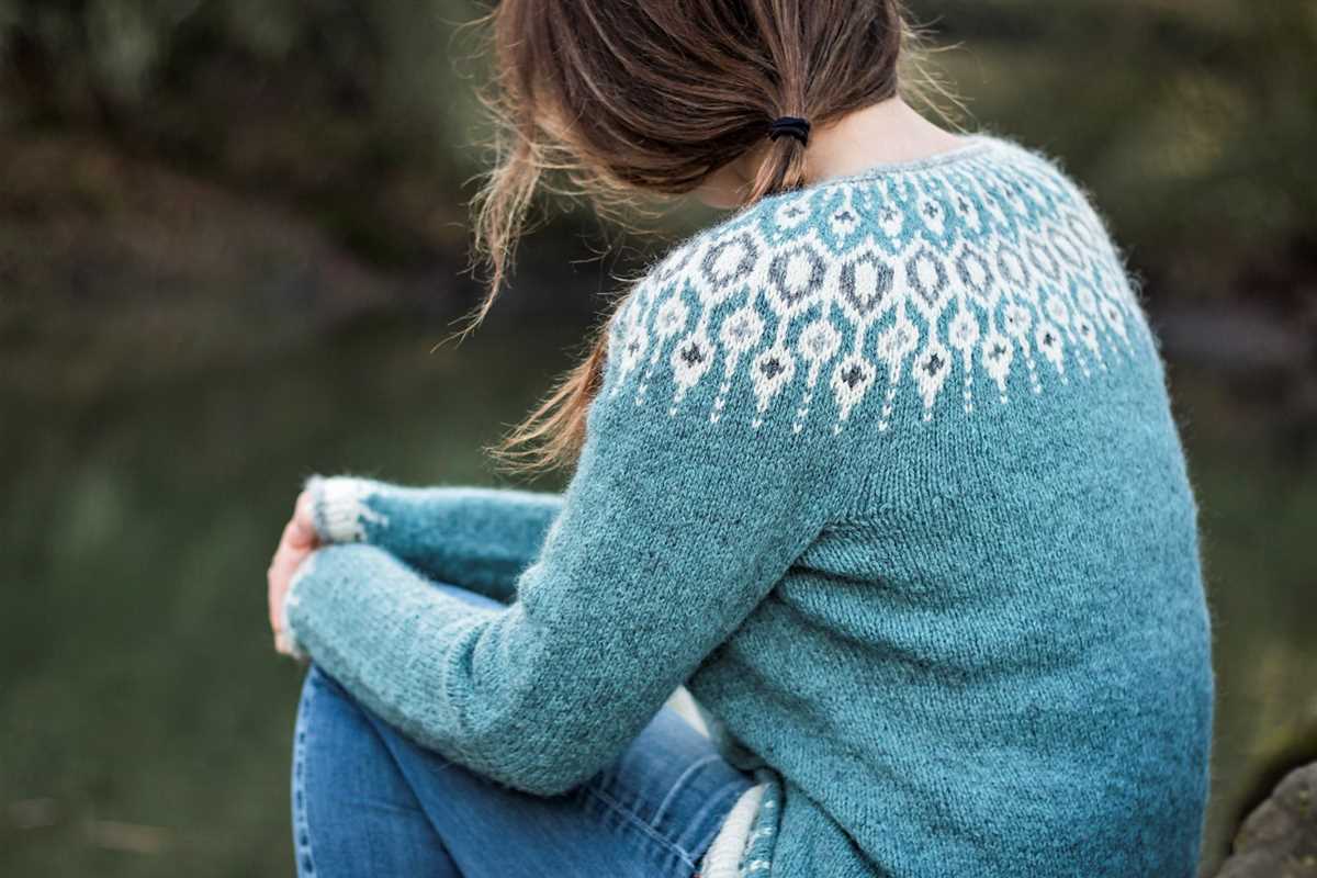 Knitted pullover sweater patterns free