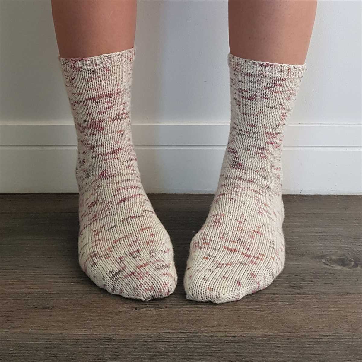 Knitted socks patterns