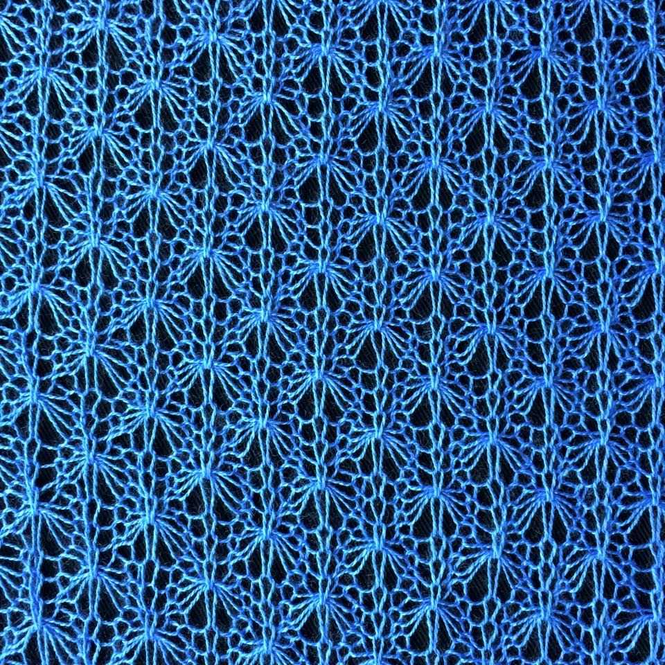 Knitted stitches patterns