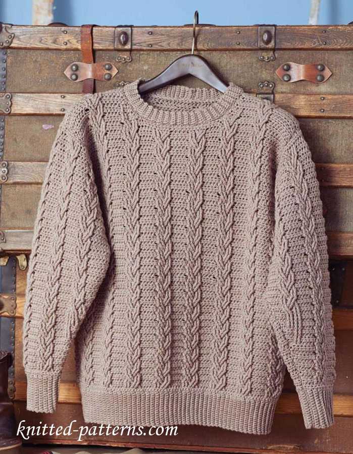 Knitted sweater patterns free