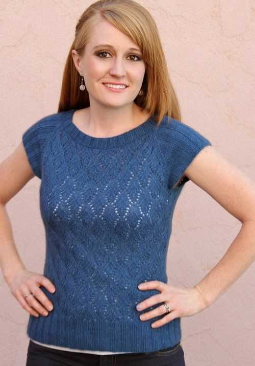 Knitted t-shirt pattern