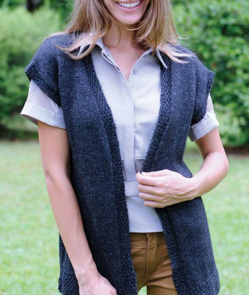 Knitted vest patterns for ladies