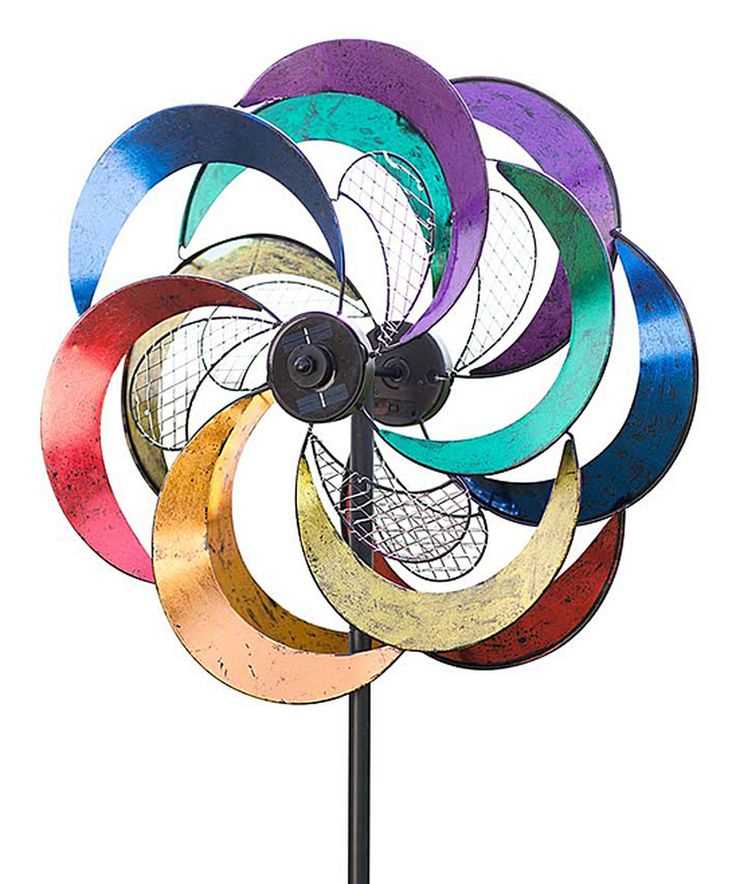 Knitted wind spinner pattern