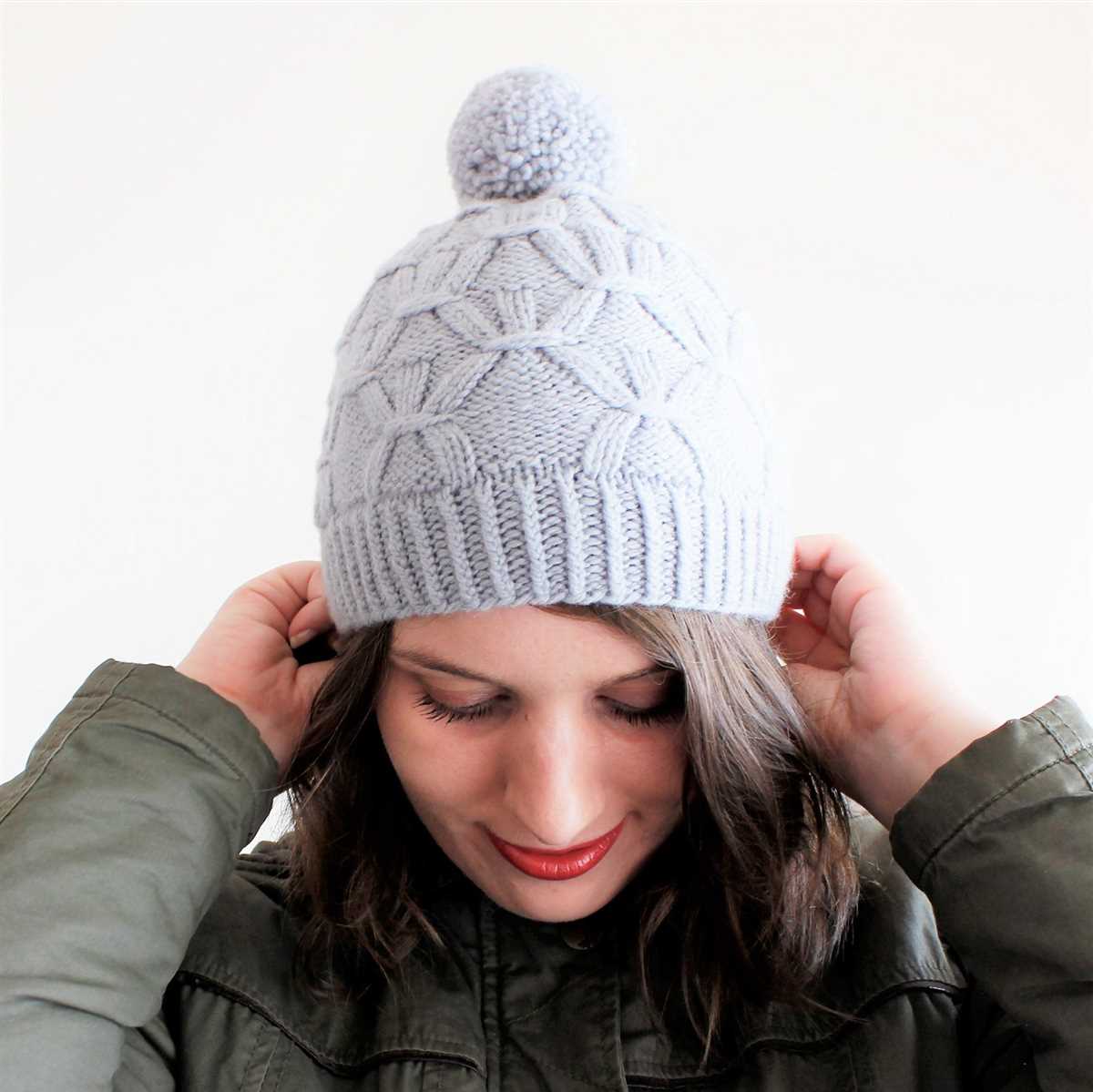 Knitted winter hat patterns