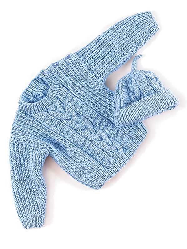Knitted baby sweater free patterns