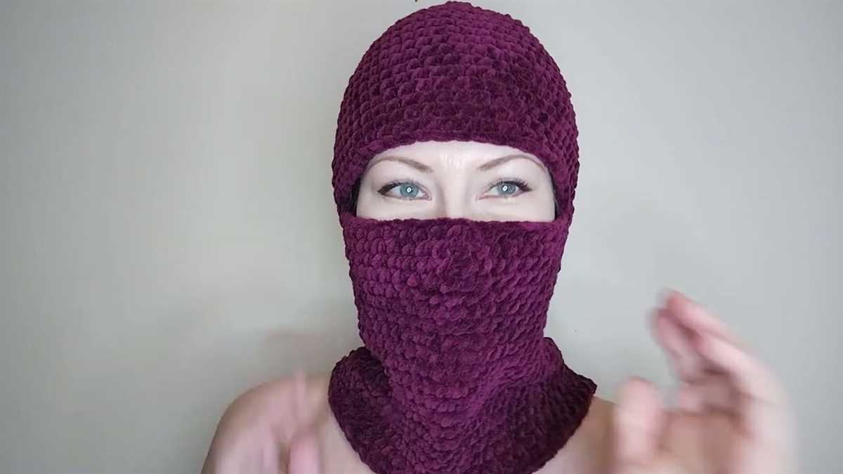 Create your own stylish knitted balaclava with this easy-to-follow pattern Knitted balaclava pattern