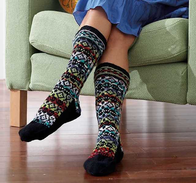 Knitted bed socks for adults patterns