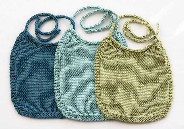 Knitted bib pattern free