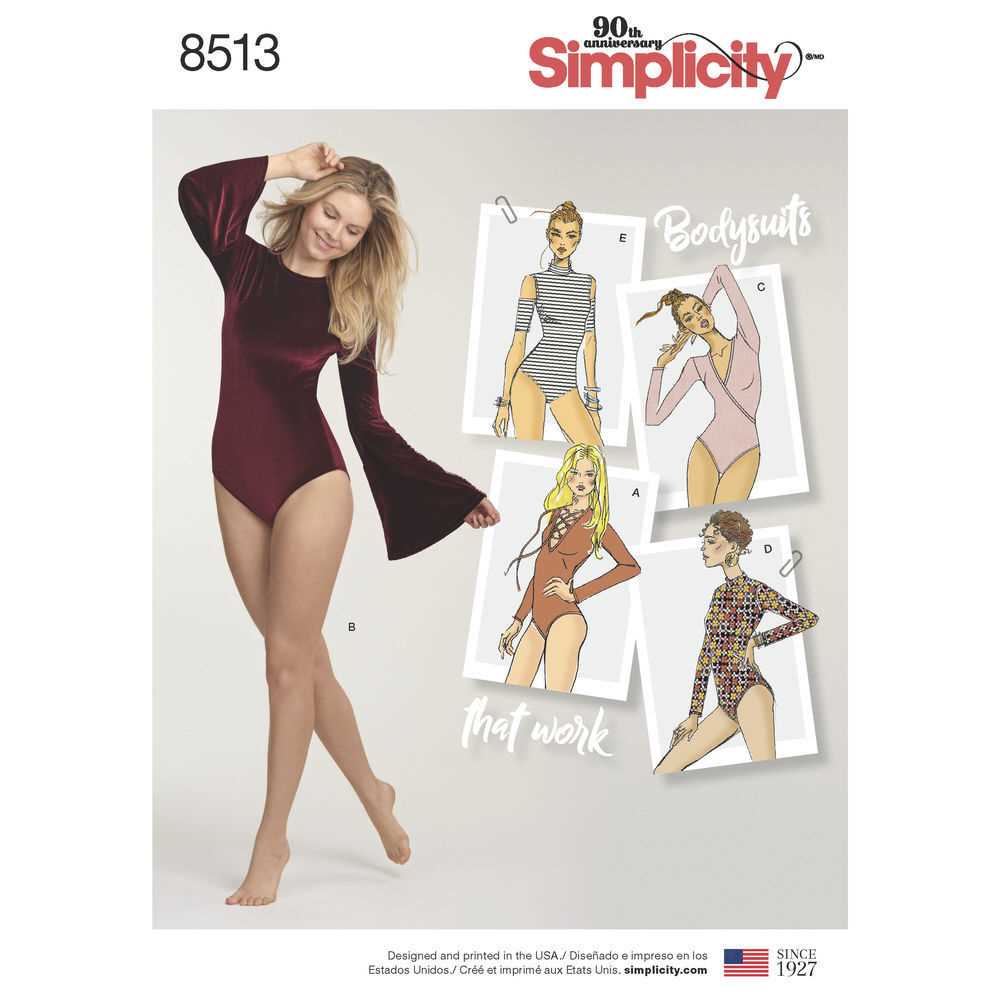 Knitted bodysuit pattern