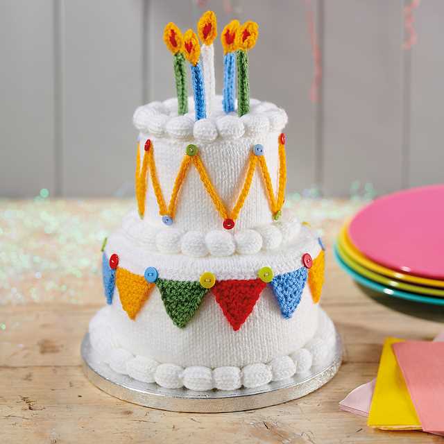 Knitted cake patterns