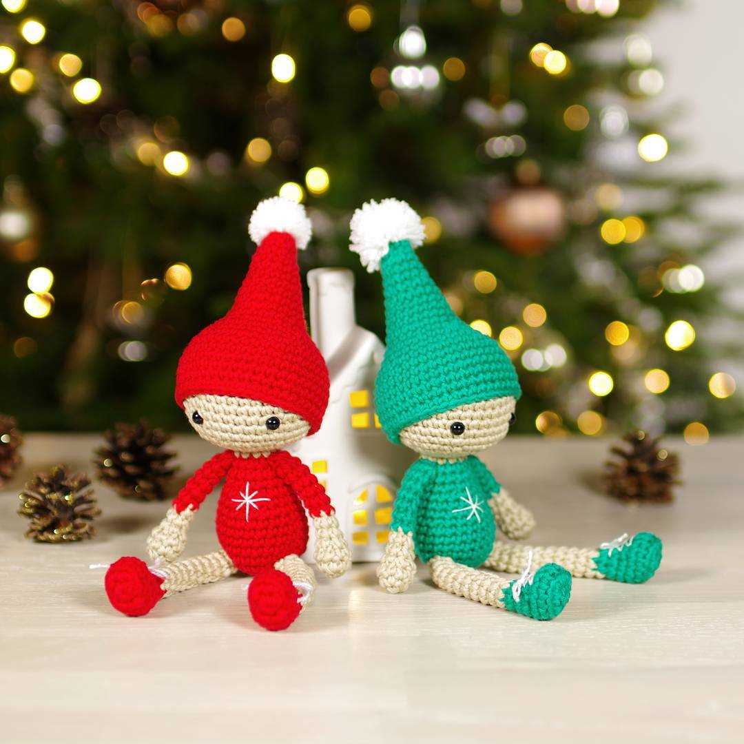 Knitted christmas elf pattern free