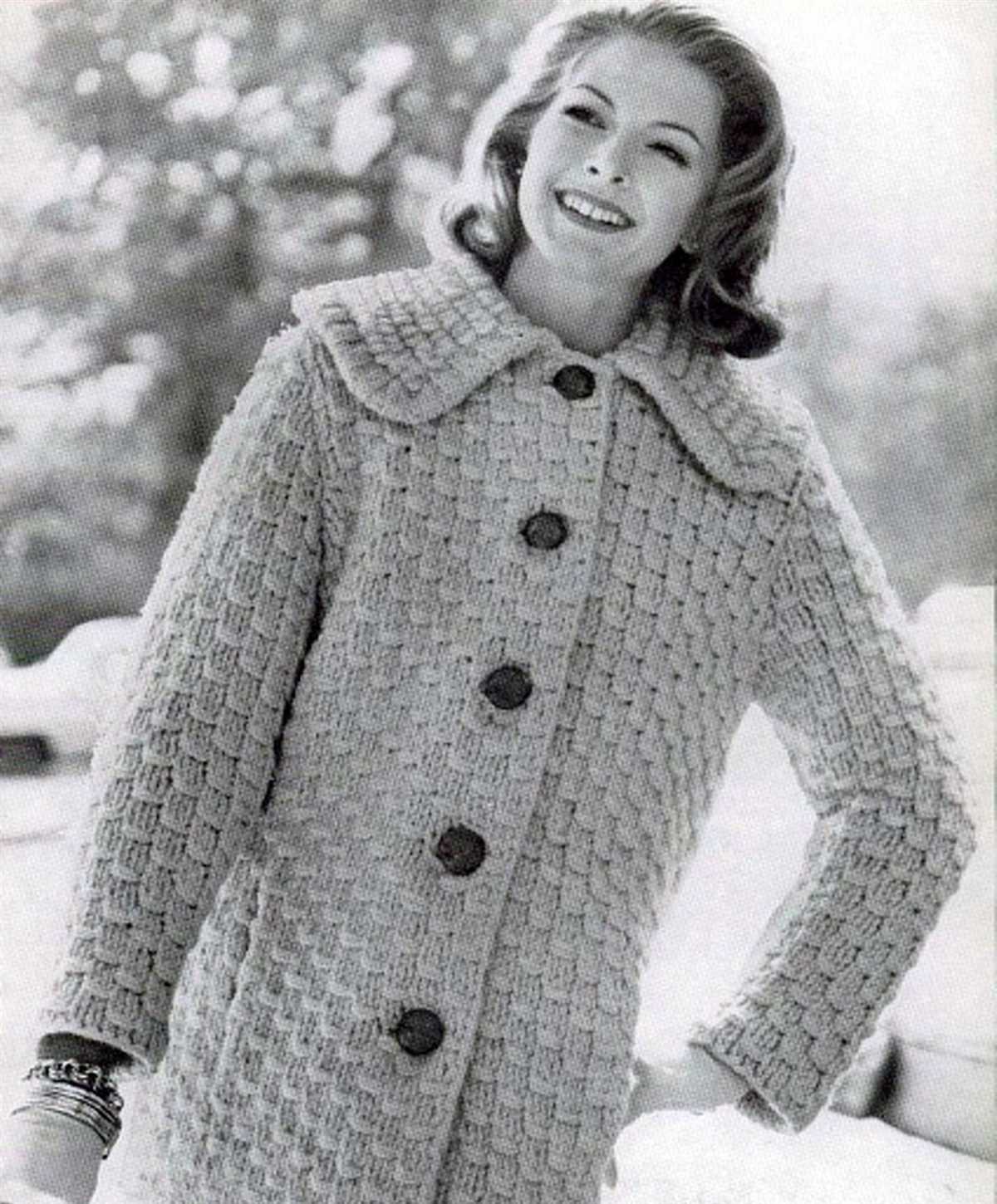 Knitted coat patterns for ladies