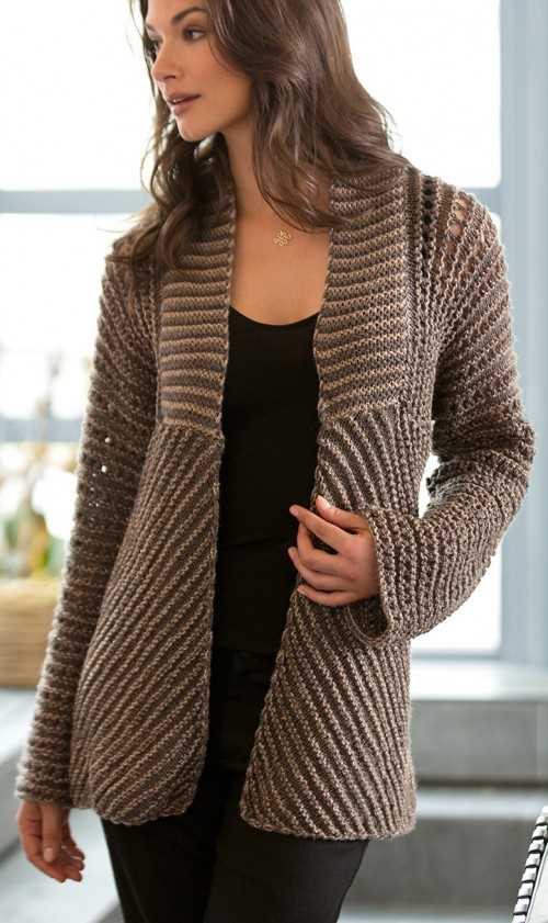 Knitted coat patterns for ladies